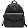 Armani Exchange Isabel - Zaino da donna in pelle, colore nero, taglia unica