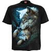 Spiral Mother's Love Uomo T-Shirt Nero 100% Cotone Regular