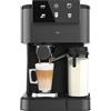 Cecotec Macchina da Caffè Espresso Semiautomatica Power Espresso ColdBrew Latte Scuro.1350W, 20Bar, Freddo, Tiepido, Caldo, Schermo Tattile, Serbatoio Acqua 1.5L, Serbatoio Latte 500ml, Doppio Braccio