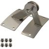 eletech Cerniera per coperchio barbecue in acciaio inox per affumicatore bbq griglia a cerniera cerniere per scatola affumicatrice barbecue da tavolo cerniera a doppia azione (per barbecue da 571,5 mm)