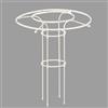 Generic Traliccio verticale da giardino per glicine, rose e viti - Supporto in metallo antiruggine da 210 cm per piante rampicanti, supporto per fiori da esterno