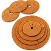 MW.Shop.24 Disco per pacciamatura in cocco - 37 cm/copertura per vaso/protezione invernale per piante in vaso/tappeto protettivo per erbacce