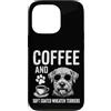 Cool Soft Coated Wheaten Terrier And Cof Custodia per iPhone 13 Pro Caffè e Soft Coated Wheaten Terrier