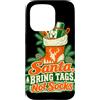 Hunter Holiday Outfitters Custodia per iPhone 15 Pro Cervo di Natale Caccia Babbo Natale Portare Tag Non Calzini