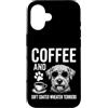Cool Soft Coated Wheaten Terrier And Cof Custodia per iPhone 16 Caffè e Soft Coated Wheaten Terrier