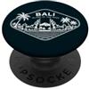 Bali Vacanze Souvenir Bali Isola degli Dei Porta del Paradiso Palme Ubud Souvenir PopSockets PopGrip Adesivo