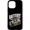 Halloween Bat Pun Designs Custodia per iPhone 13 Pro Max Batteria - Divertente gioco di parole per costume da pipistrello di Halloween