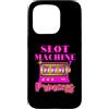 Casino Slot Machine Player Gambling Poke Custodia per iPhone 15 Pro Slot Machine Principessa Casino Giocatore Gioco d'azzardo Poker