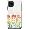 Sumimasen Japan Collection Custodia per iPhone 11 Pro Max Sumimasen - Scusa, motivo: parole giapponesi
