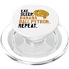 Deko Schlange Stofftier XXL Kuscheltier Eat Sleep Banana Ball Python Repeat Banana Ball Python PopSockets PopGrip per MagSafe