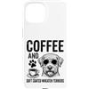 Cool Soft Coated Wheaten Terrier And Cof Custodia per iPhone 15 Caffè e Soft Coated Wheaten Terrier