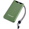 Intenso Powerbank F10000, batteria esterna con PD (20W) & QC (18W), connettore USB-C e USB-A, 10000 mAh, verde: Amazon.de: elettronica e foto