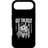 Silly Chaos Club Custodia per iPhone Air Got Too Silly Funny Opossum Dietro Prison Bars Mammal Meme