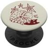 Y2K 90s Funny Cat Tomcat Kitten Art Leopardus Tilcayo Tigre con stelle Y2K anni '90 PopSockets PopGrip Adesivo