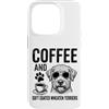 Cool Soft Coated Wheaten Terrier And Cof Custodia per iPhone 14 Pro Caffè e Soft Coated Wheaten Terrier