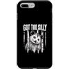 Silly Chaos Club Custodia per iPhone 7 Plus/8 Plus Got Too Silly Funny Opossum Dietro Prison Bars Mammal Meme