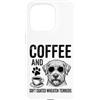Cool Soft Coated Wheaten Terrier And Cof Custodia per iPhone 15 Pro Caffè e Soft Coated Wheaten Terrier