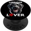 Raf THE ARTIST Designs Black Labrador Retriever Amante Divertente Laboratorio Nero Cane Mamma Papà PopSockets PopGrip Adesivo