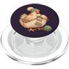 Chicken Coop Humor Carino pollo che lavora a maglia con il filato per i guardiani del pollo PopSockets PopGrip per MagSafe