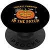 Coolest pumpkin in the patch Funny hallo La zucca più cool nella patch Occhiali da sole zucca di Halloween PopSockets PopGrip Adesivo
