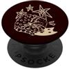 Y2K 90s Funny Cat Tomcat Kitten Art Leopardus Tilcayo Tigre gatto sotto stelle anni '90 Y2K PopSockets PopGrip Adesivo