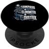 Regalo per esploratore di speleologia e Camicia da esploratore di caverne per speleologia PopSockets PopGrip Adesivo