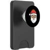 santa glasses hat christmas icon winter Babbo Natale con occhiali PopSockets PopWallet per MagSafe