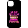 Casino Slot Machine Player Gambling Poke Custodia per iPhone 14 Plus Slot Machine Principessa Casino Giocatore Gioco d'azzardo Poker