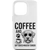 Cool Soft Coated Wheaten Terrier And Cof Custodia per iPhone 13 Pro Caffè e Soft Coated Wheaten Terrier
