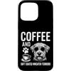 Cool Soft Coated Wheaten Terrier And Cof Custodia per iPhone 15 Pro Max Caffè e Soft Coated Wheaten Terrier