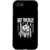 Silly Chaos Club Custodia per iPhone SE (2020) / 7/8 Got Too Silly Funny Opossum Dietro Prison Bars Mammal Meme