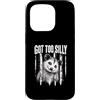 Silly Chaos Club Custodia per iPhone 15 Pro Got Too Silly Funny Opossum Dietro Prison Bars Mammal Meme
