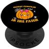 Cutest pumpkin in the patch Funny hallow Bambini Cutest Zucca Nella Patch Carino Halloween Toddler Girl PopSockets PopGrip Adesivo