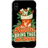 Hunter Holiday Outfitters Custodia per iPhone XS Max Cervo di Natale Caccia Babbo Natale Portare Tag Non Calzini
