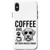 Cool Soft Coated Wheaten Terrier And Cof Custodia per iPhone X/XS Caffè e Soft Coated Wheaten Terrier