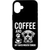 Cool Soft Coated Wheaten Terrier And Cof Custodia per iPhone 16 Plus Caffè e Soft Coated Wheaten Terrier