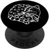 Y2K 90s Funny Cat Tomcat Kitten Art Gatto tigre Leopardus Tilcayo Y2K degli anni '90 PopSockets PopGrip Adesivo