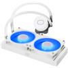 Cooler Master MasterLiquid ML240L V2 RGB Raffreddatore per CPU a liquido, Bianco (White Edition)