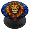 Lion Lover Gifts Leone PopSockets PopGrip Adesivo