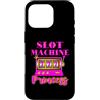 Casino Slot Machine Player Gambling Poke Custodia per iPhone 16 Pro Slot Machine Principessa Casino Giocatore Gioco d'azzardo Poker