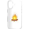 Pretend I'm Campfire Camping Tee Custodia per iPhone 17 Pretend I'm Campfire Camping Holiday Funny Halloween Costume