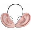 Bristol Novelty MD217 - Cerchietto con orecchie grandi su cerchietto, colore carne, unisex, per adulti, colore: Beige/Nero, Taglia unica