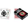 Dal Negro Carte da Gioco Poker Ntp realizzate in PVC Resistenti e Durevoli, Mazzo Long Life con Retro Rosso da 55 Carte francesi con 2 Jolly, Carte Poker, Black Jack e Altri Giochi di Carte, 100% Made in Italy