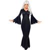 SMIFFYS Costume Vamp di Mezzanotte, Nero, comprende Veste Halloween