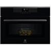 Electrolux Serie 500 KVMCE00GH Forno Microonde con Grill da Incasso 60 cm Altezza 45 cm 44 Litri Estetica Nera Comandi Touch