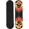 generic dauyavv - Skateboard standard completo da 80 cm, per principianti e professionisti, longboard per strada/piscina/parco, 7 strati di acero canadese e ruote auto line da 52 mm, molto forte e stabile