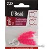 Daiwa Perle morbide ovali fosfo, 4 x 5 mm, M - D.0,9 mm, fosfo rosa - PE421041