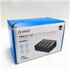 ORICO Docking station per dischi rigidi clonati da USB 3.0 a SATA offline, alloggiamento per disco rigido a 4 slot per HDD/SSD SATA da 2,5 e 3,5 pollici fino a 4X 16TB con alimentazione a 12 V 6,5 A (senza attrezzi, indicatore di stato a LED)