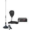 PNI Kit radio CB PNI Escort HP 8000L ASQ + antenna CB PNI ML70, con adattatore per accendisigari