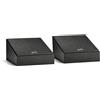 Merkloos Altoparlanti a soffitto Dolby Atmos, altoparlanti per le alte frequenze - Set da 2 pezzi - Neri - Per home cinema e gaming